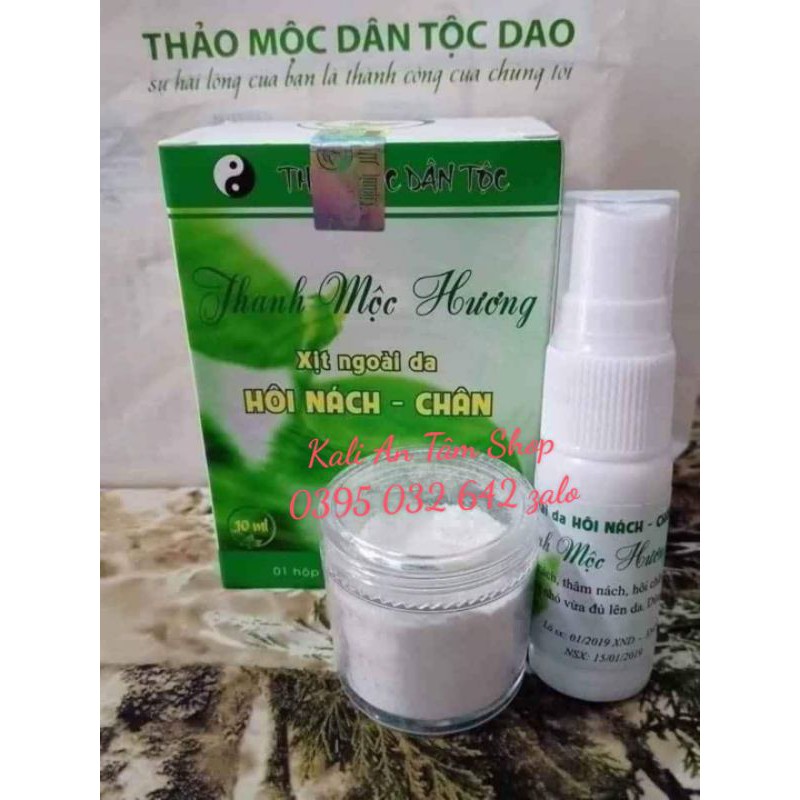 Hôi nách hôi chân THANH MỘC HƯƠNG