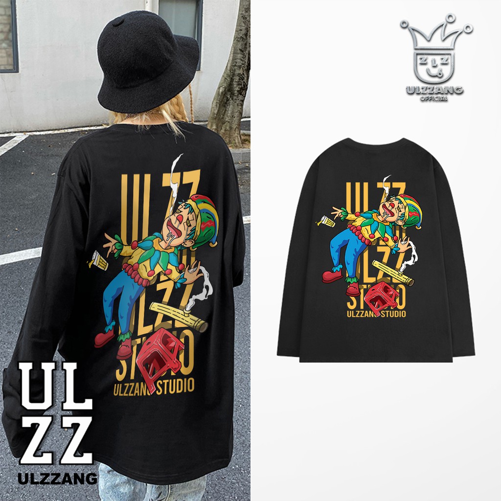 Áo thun dài tay local brand ULZZ ulzzang unisex form dáng rộng thuoclao ver2 U-36