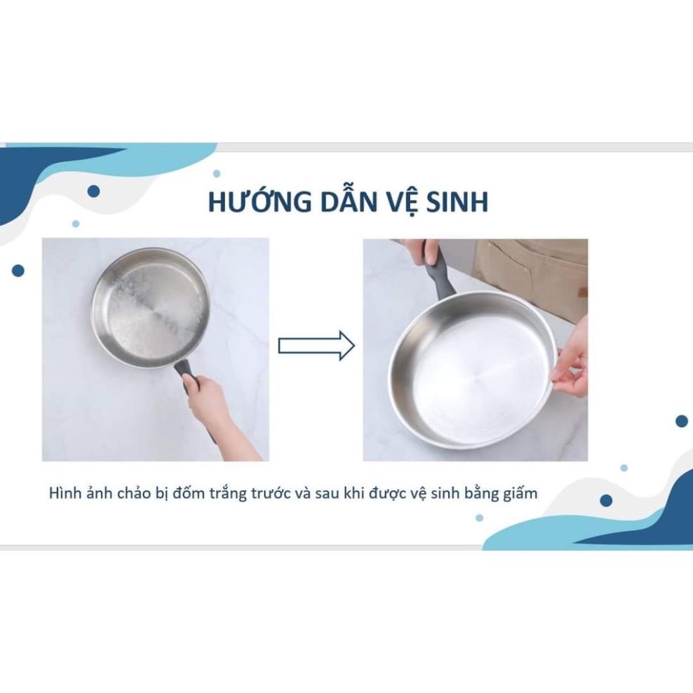 Chảo Universal Cookware Frypan 24cm - Tupperware Chính Hãng- Đun được bếp từ