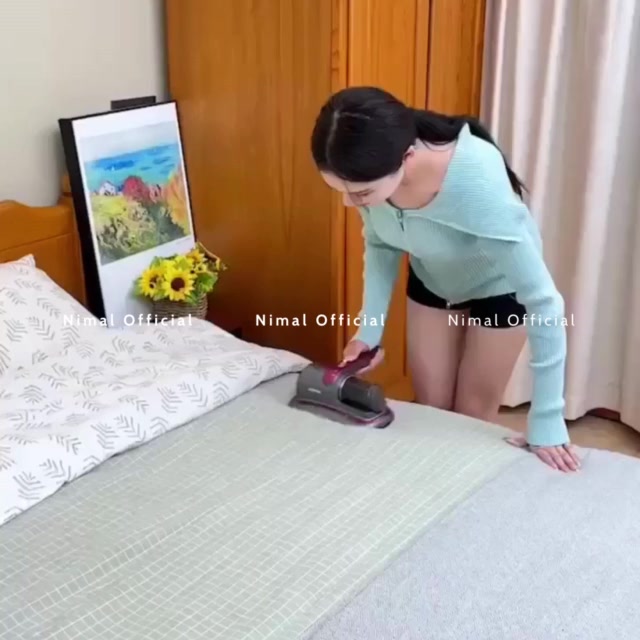Máy Hút Bụi Giường Đệm NONTAUS Mini Cầm Tay