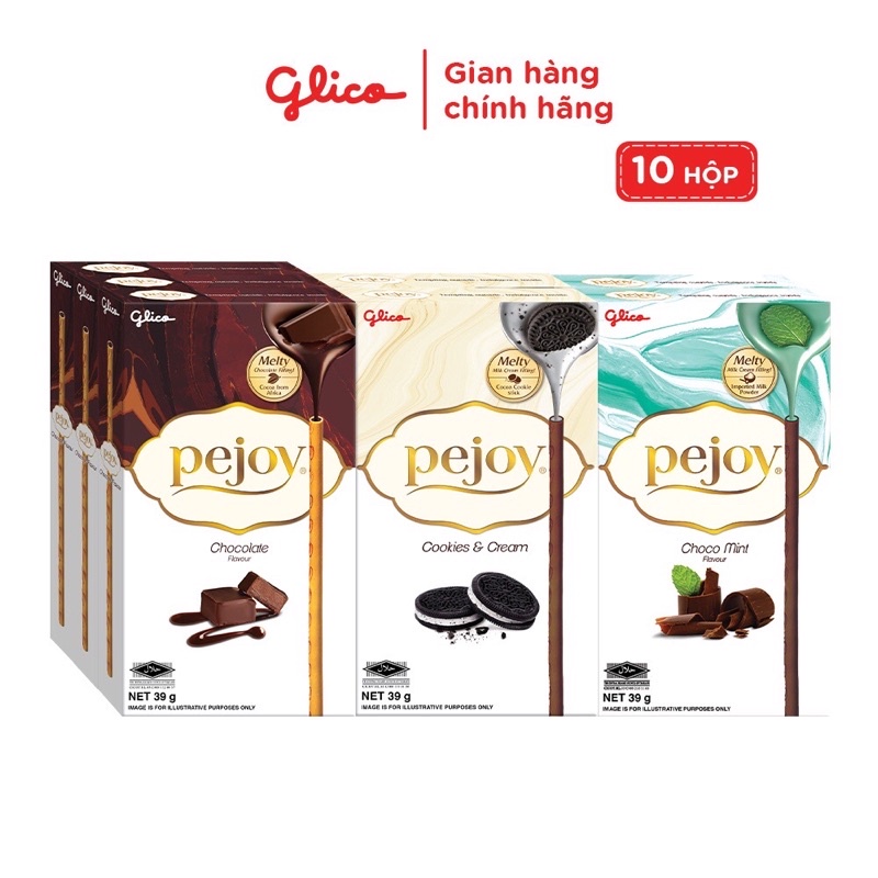 Bánh que Glico Pejoy hôp 39gr nhập khẩu Thái Lan