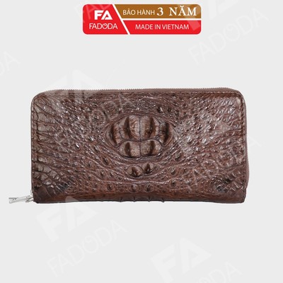 Ví nữ cầm tay da cá sấu FADODA FCW22G