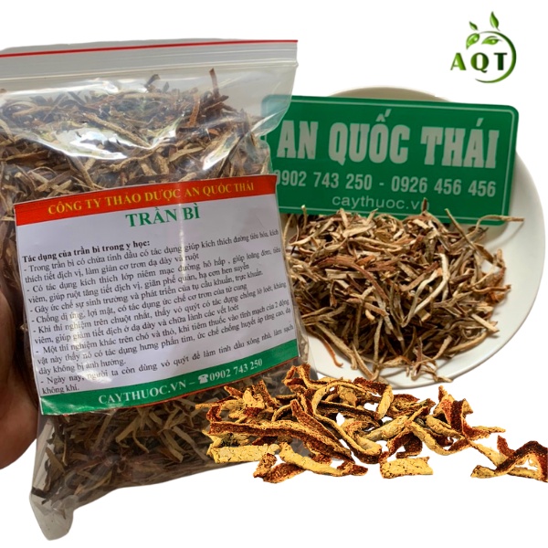 Trần Bì Sấy Khô 1kg (Sạch, Thơm) Trừ Ho, Bổ Phế, Giảm Đau Rát Họng