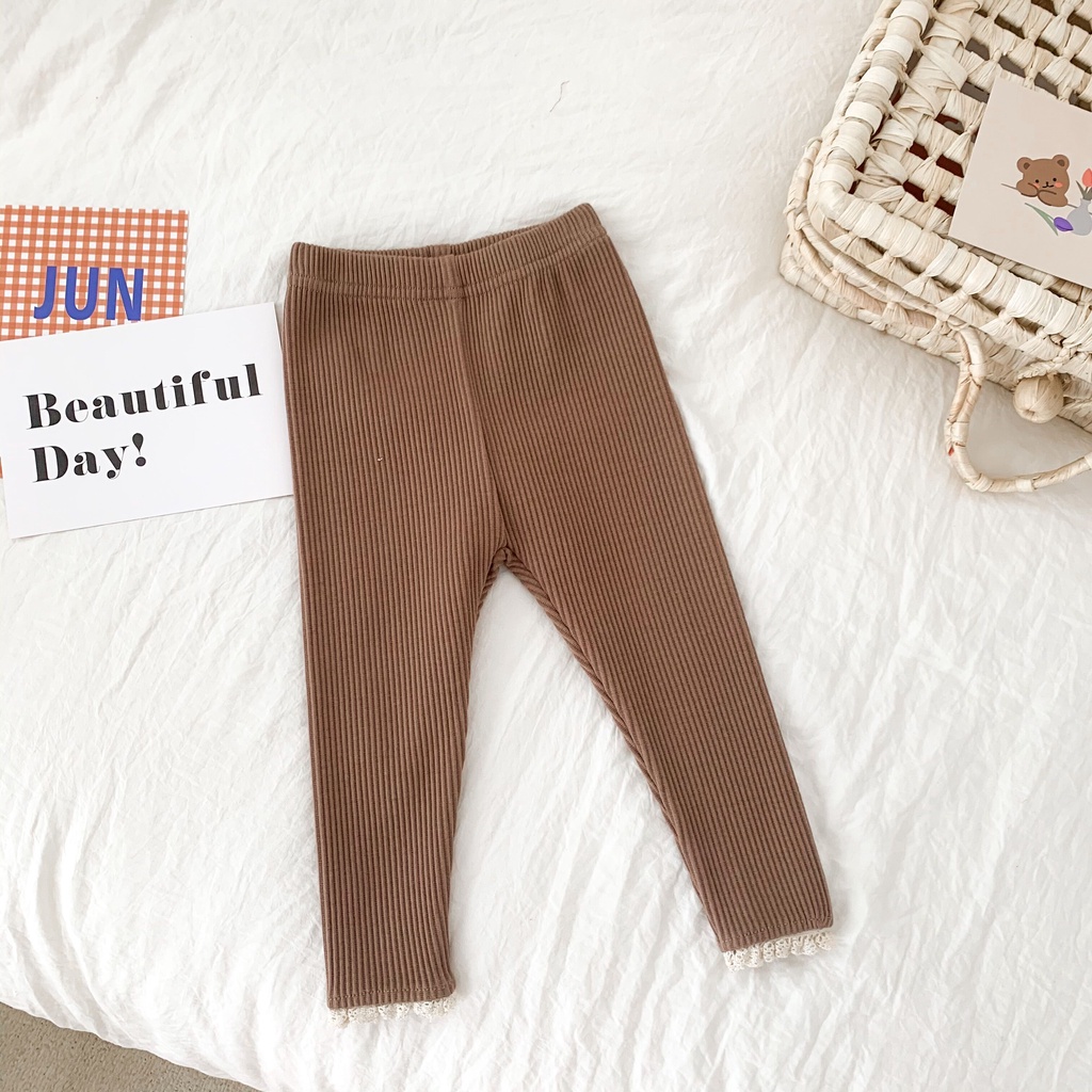 Quần dài ren công chúa cho bé gái sơ sinh