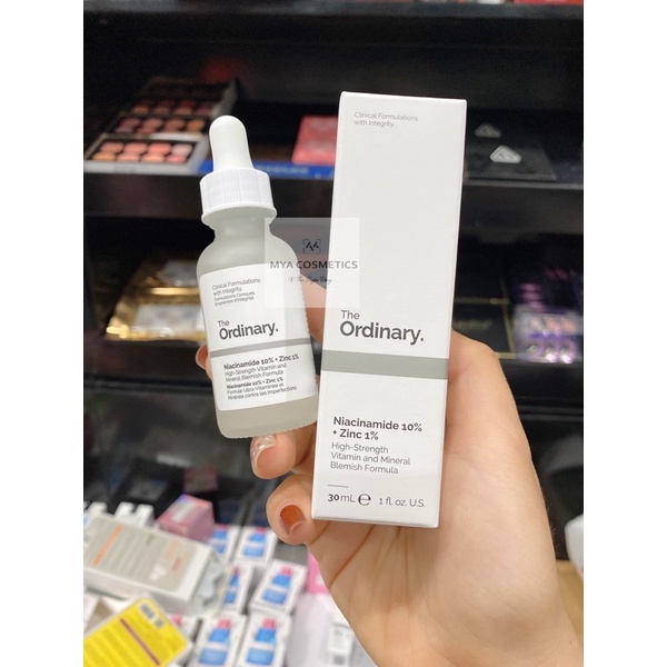 Serum THE ORDINARY Serum Sáng Da Ngừa Thâm Niacinamide 10% + Zinc 1% - 30 ml