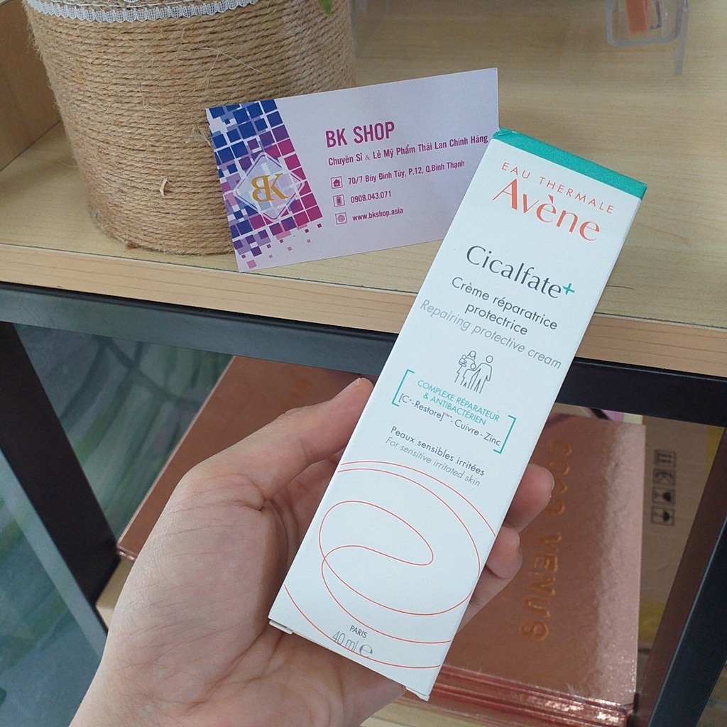 [Hàng Pháp] Kem tái tạo hồi phục da Avene Cicalfate Repair Cream 40ml ,100ml