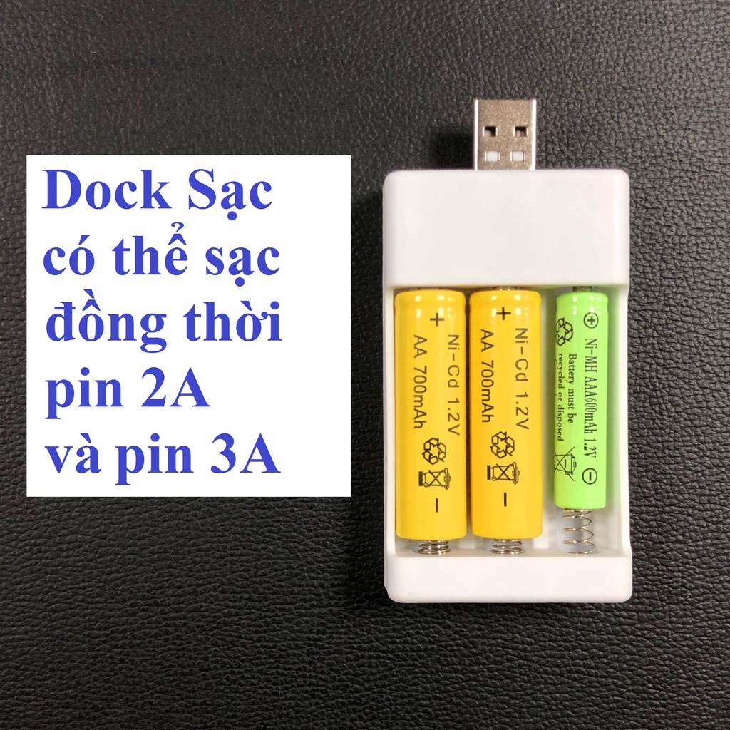 Pin sạc AA/AAA kèm sạc hoặc pin riêng, Giá siêu tốt, BẢO HÀNH 1 NĂM