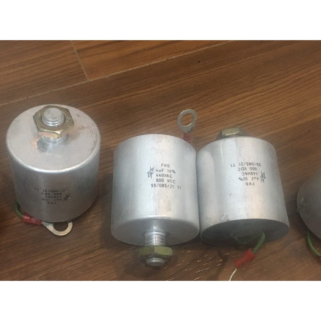 Tụ 4UF - 440 VAC - 600 VDC. Thương hiêu FKG