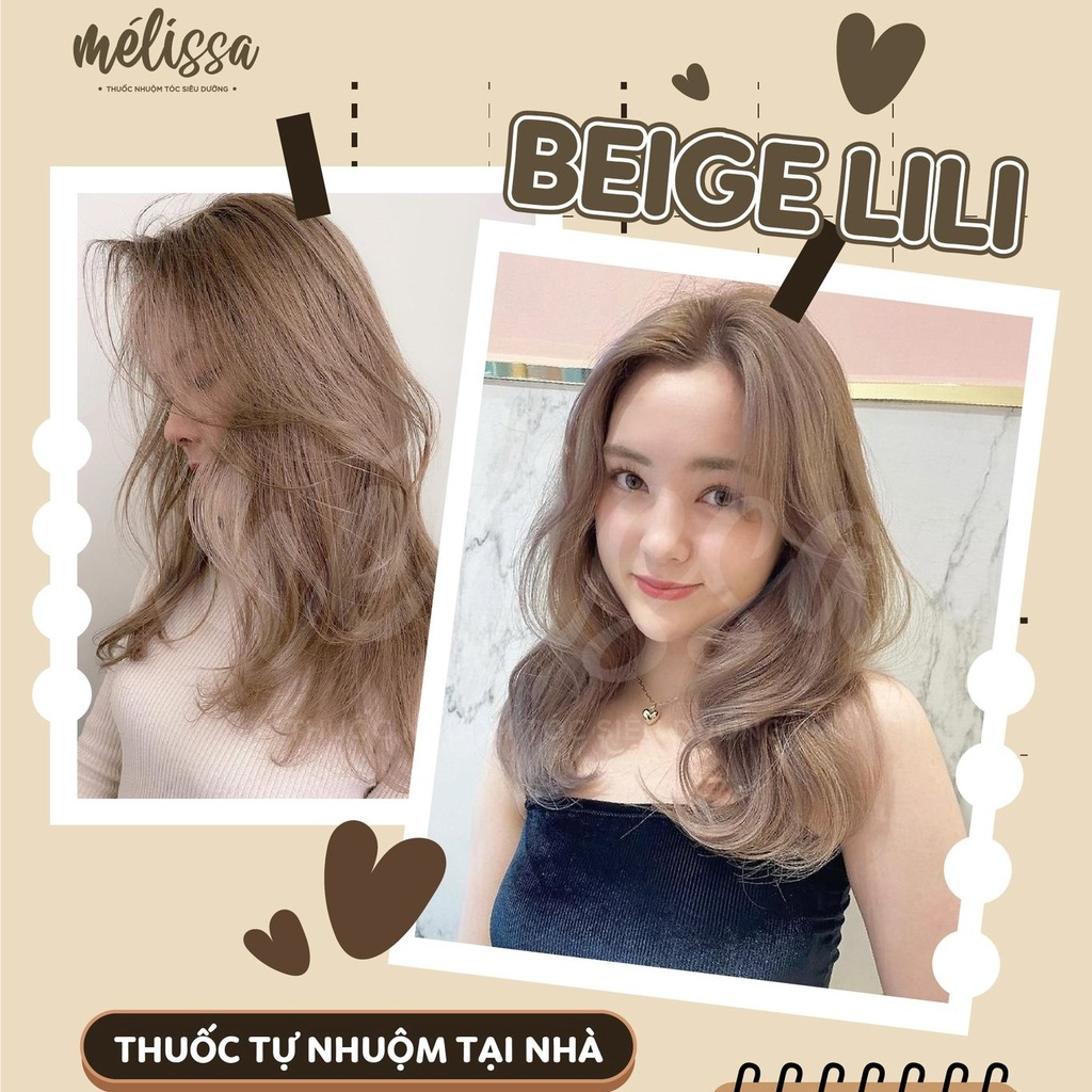Thuốc nhuộm tóc SIÊU DƯỠNG MÉLISSA - KHÔNG XƠ - LÀNH TÍNH