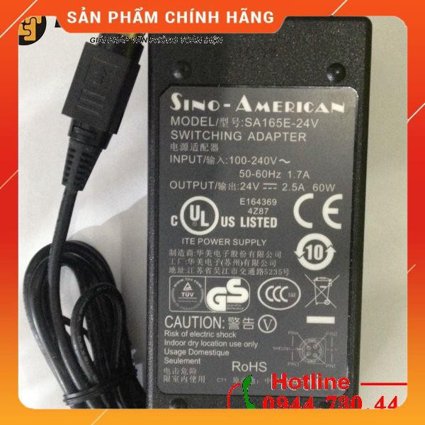 Adapter nguồn 24V 2.5A chân 4 pin dailyphukien