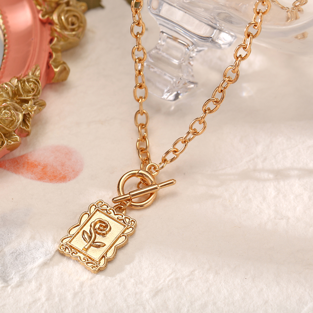 vòng cổ Mạ Vàng Phong Cách Retro Hàn Quốc