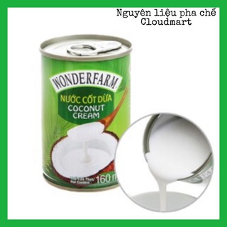 Nước cốt dừa Wonderfarm 400ml - Nguyên liệu pha chế CloudMart