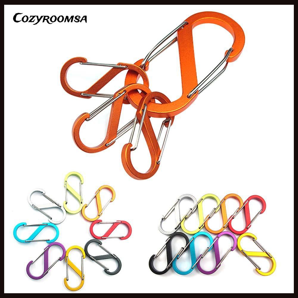 Móc Khóa Hình Số 8 Bằng Hợp Kim Nhôm Tiện Dụng