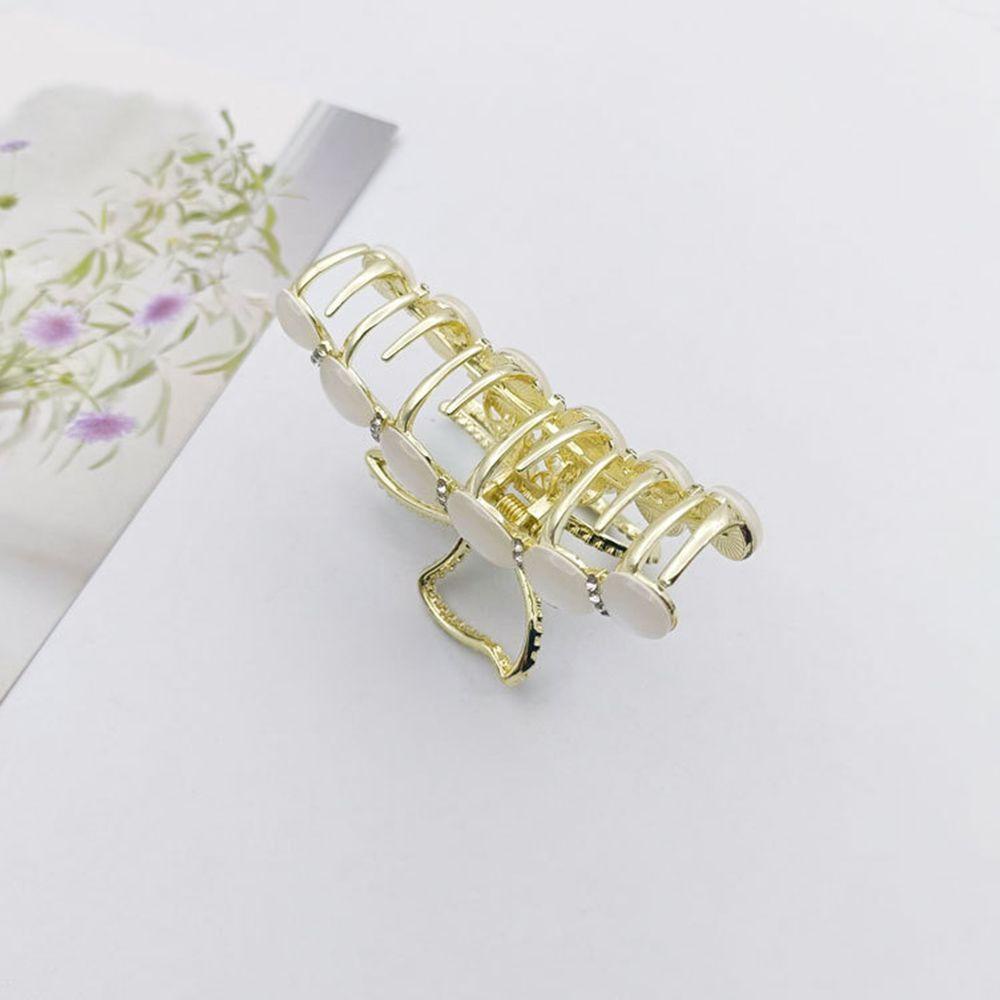 MXGOODS Kẹp Tóc Kim Loại Hình Trái Tim Phong Cách Cổ Điển Cho Nữ