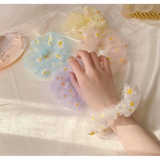 📛 rẻ vô địch 📛 dây buộc tóc scrunchies chấm bi xinh xắn cho nữ