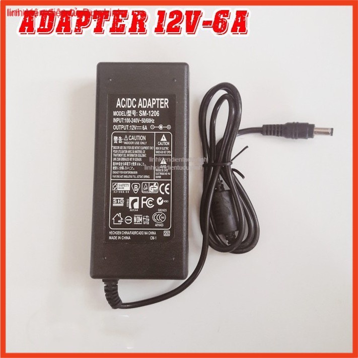 Nguồn Adapter 12v-6A  Chất Lượng Tốt .