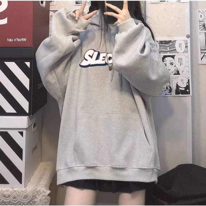 Áo nỉ hoodie nữ mũ 2 lớp form rộng có dây kéo cute hàn quốc CaMa Store M377