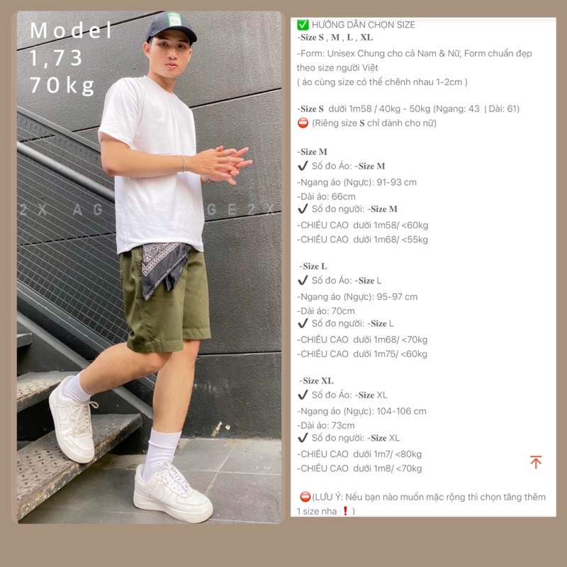 Áo thun trắng đen nam unisex AGE2X hàng VNXK chất thun cotton 4 chiều, mềm mát, siêu thấm hút, không nhăn