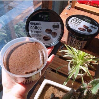 Tẩy tế bào chết, tẩy da chết body cafe organic shop