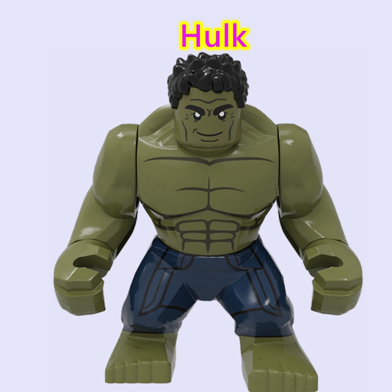 Đồ Chơi  Lắp Ráp Mô Hình Nhân Vật Hulk Truyện Tranh Marvel Mini Cho Trẻ Em