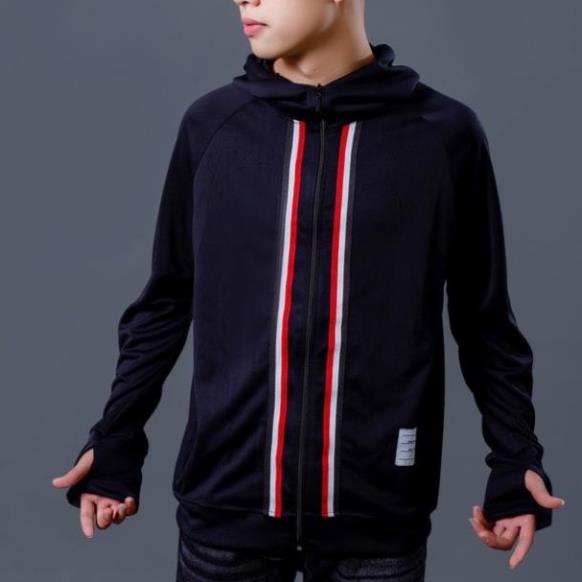 [FreeShip] Áo Chống Nắng Thom Browne Thêu 2 Sọc Nam Nữ Thun Lạnh - Áo Chống nắng Nam Thome browne