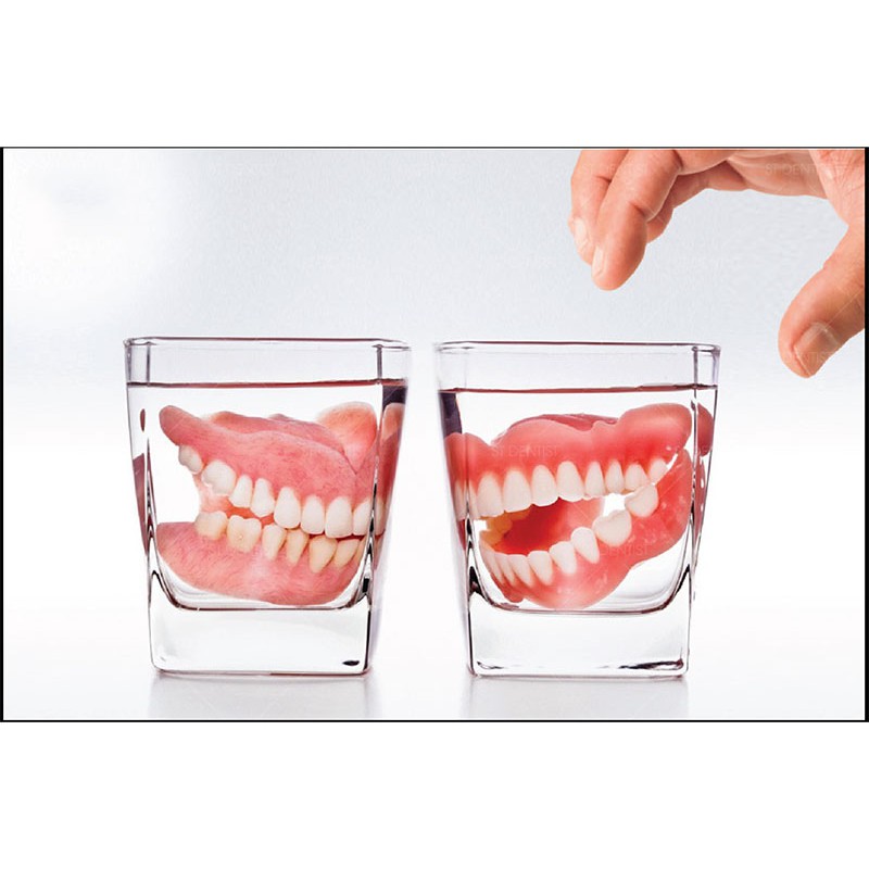 Hộp ngâm vệ sinh răng giả, Hộp ngâm hàm - máng chỉnh nha / tẩy trắng / Invisalign