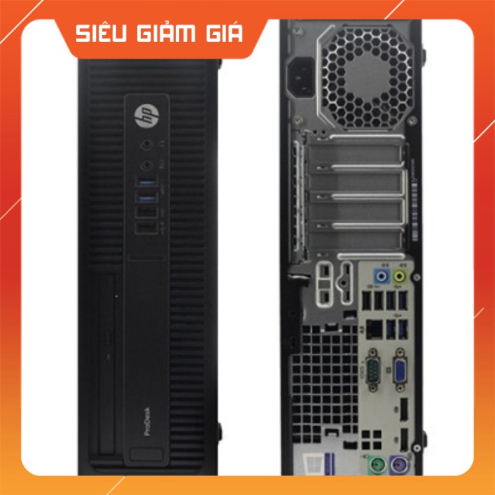 HOT - Máy Tính Đồng Bộ Hp Prodesk 600 G1 SFF Intel G4400, RAM 4G, SSD 120GB (Cũ)