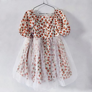 [ Thanh lý ] Đầm babydoll hoa phối