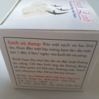 Kem sạch mụn hết thâm Bạch Linh