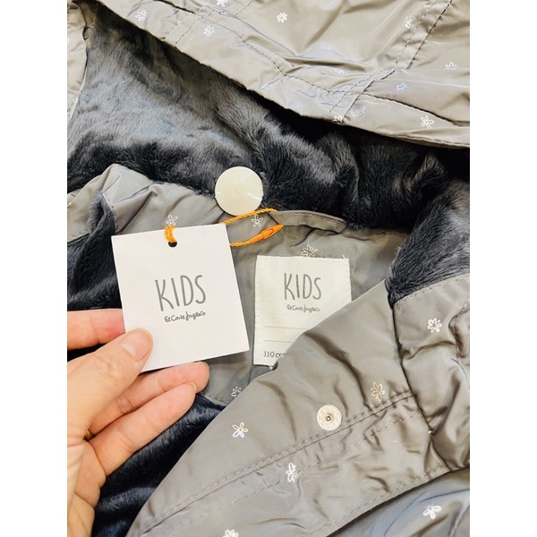 Áo Gió Lót Lông Kids Elcortefngles Bé Gái