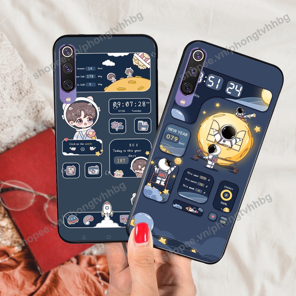 Ốp lưng Xiaomi Mi 9 / MI 9 SE phi hành gia hoạt hình 3D cute giá rẻ