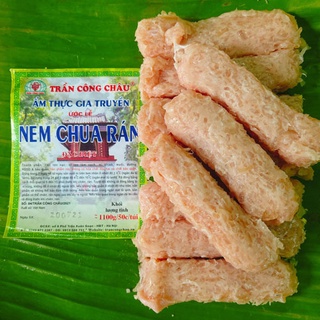 Nem Chua Rán Sống Bóp Xù