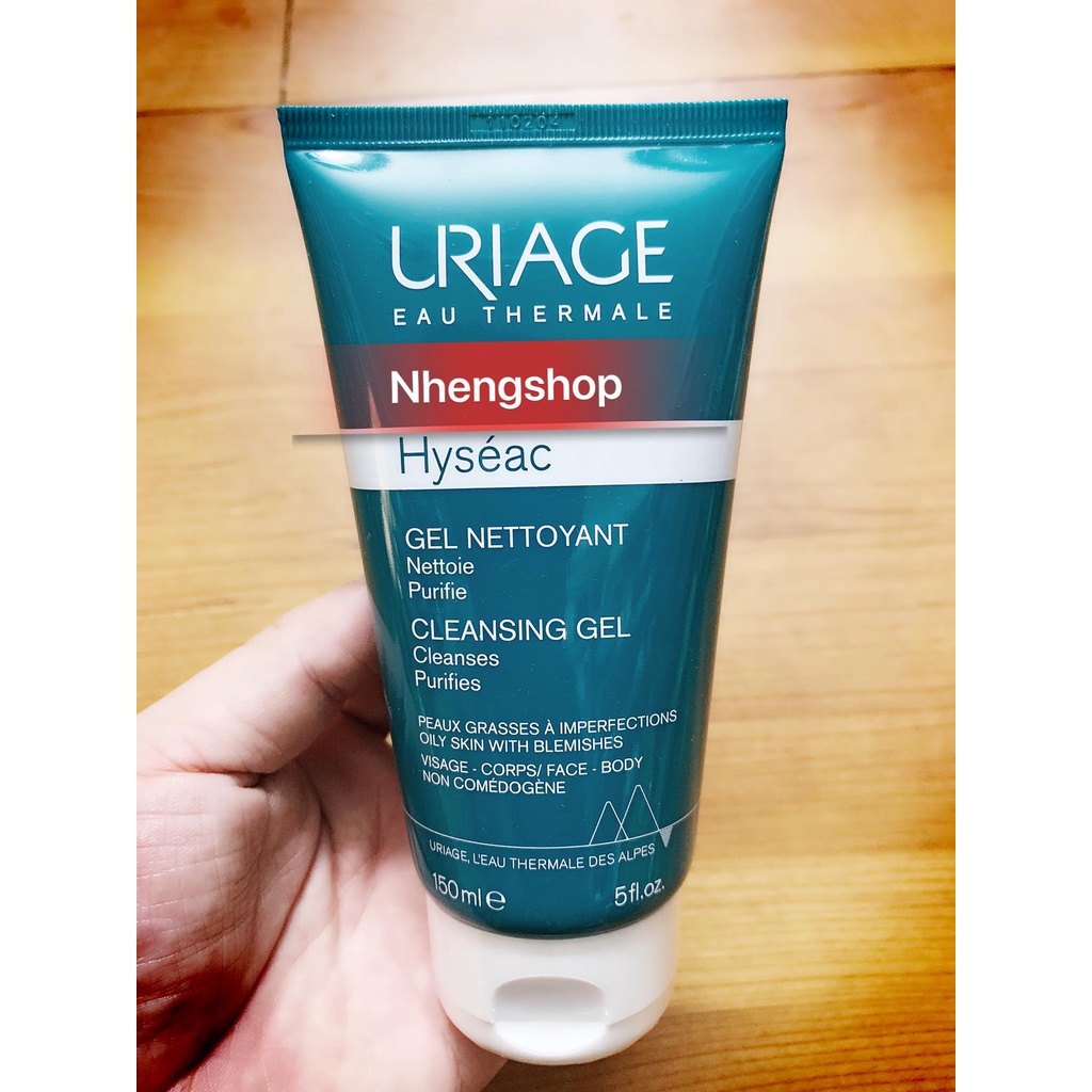 Uriage Hyséac Gel Nettoyant - Sữa Rửa Mặt Cho Da Mụn Dầu