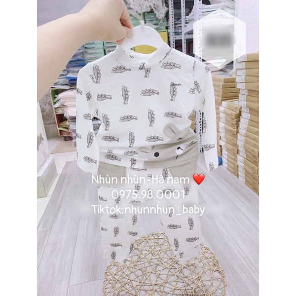 Bộ Avaler cổ 3p/ 3cm dài tay mẫu mới