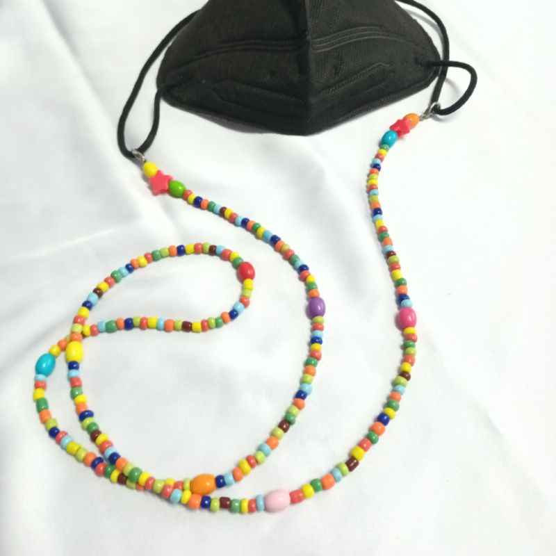 Dây đeo khẩu trang chống rớt kiểu Hàn mã T24 mic ngôi sao may mắn tiện lợi thời trang