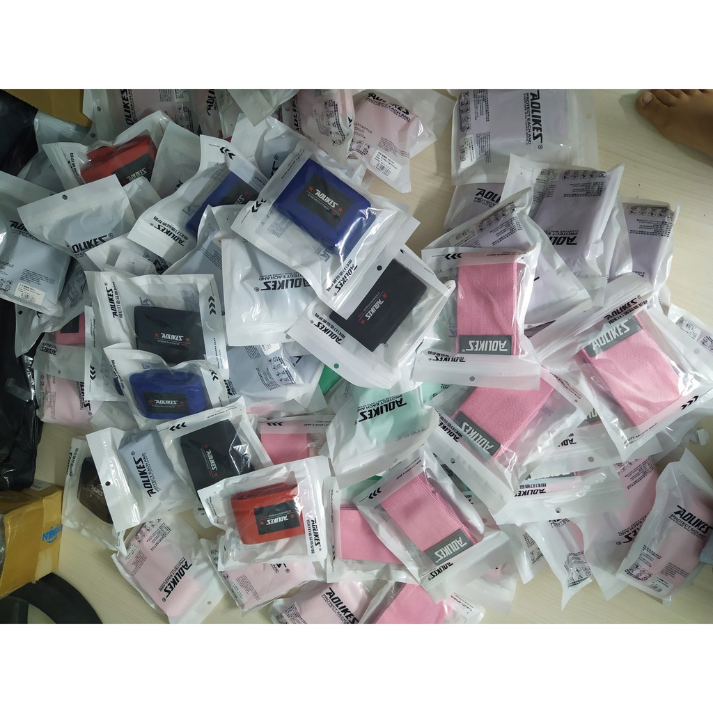 Dây Miniband Tập Mông Đùi Tập Tay Chân Đa Năng Tại Nhà Chính Hãng Aolikes Phiên Bản 2023