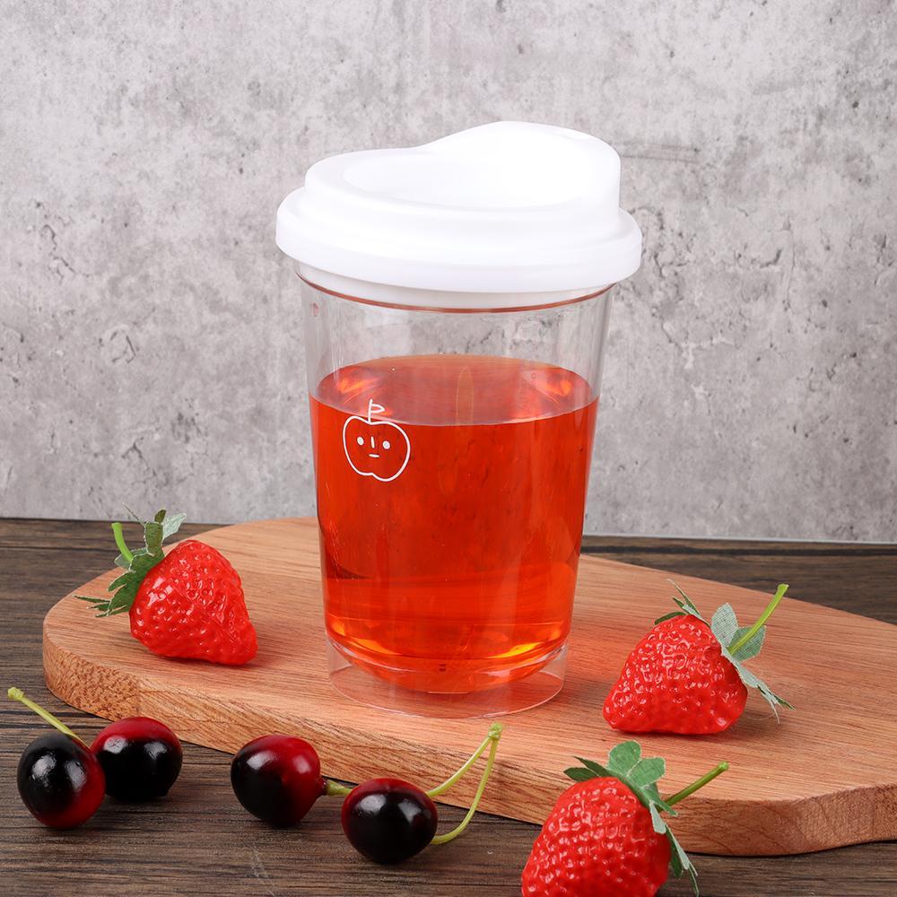 KUNHEV Bình Nước Thể Thao Bằng Nhựa Trong Suốt Chống Rò Rỉ