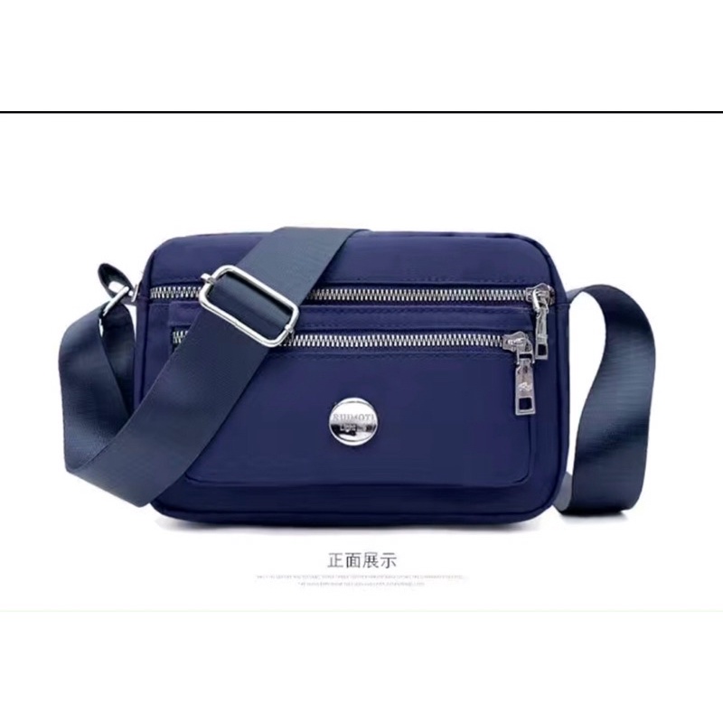 Túi Xách Nữ Vải Dù Mềm Đeo Chéo Thời Trang Trẻ Trung Nhiều Ngăn Đa Năng -A&ESHOP 88887