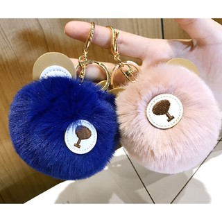 móc khóa cục bông con gấu
