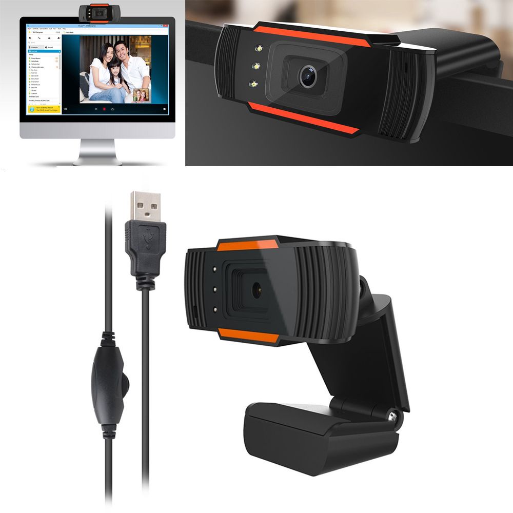 Webcam Hd Usb 2.0 Kèm Micro Chuyên Dụng Cho Pc Laptop | BigBuy360 - bigbuy360.vn
