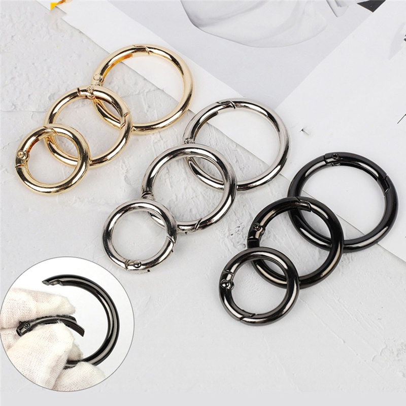 Dây Xích Kim Loại Đeo Túi Xách / Đeo Cổ Chó Có Khóa Cài