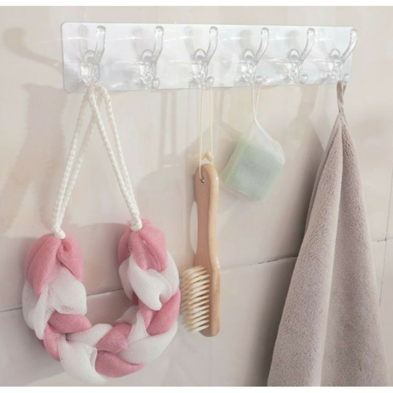 MÓC DÁN TƯỜNG TRONG SUỐT SIÊU DÍNH