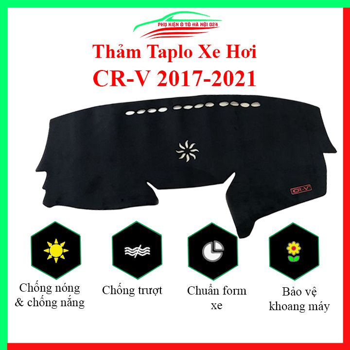 Thảm taplo xe ô tô HONDA CRV 2017-2019 chống nắng nóng làm mát xe mở rộng tầm nhìn