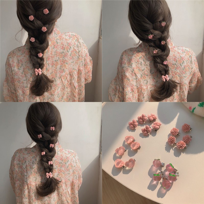 Kẹp tóc siêu ngọt ngào xinh xắn cho bé gái