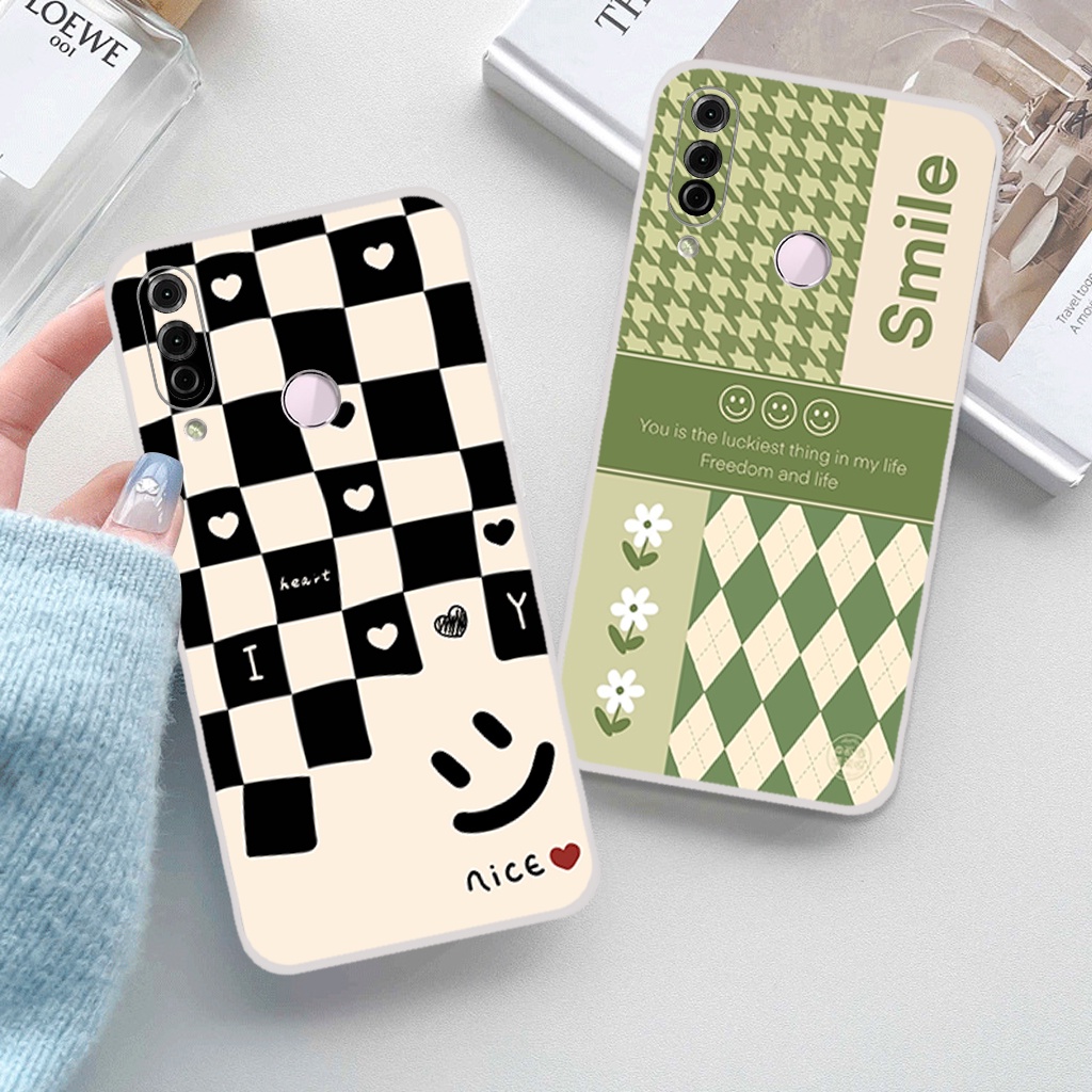 Ốp lưng Vsmart Joy 3 họa tiết trái tim, gấu caro thời trang