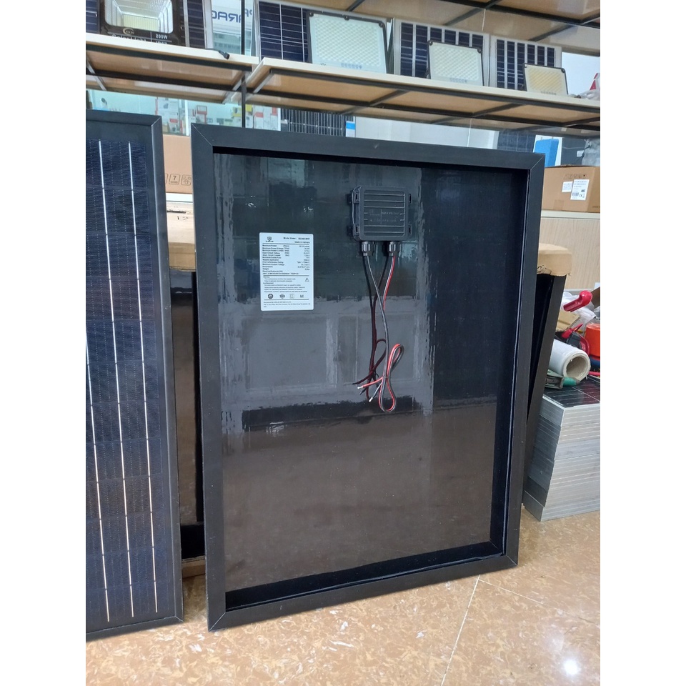 Tấm pin năng lượng mặt trời Mono 50W Fullblack