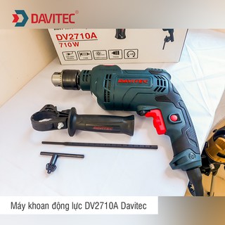 Máy khoan động lực 13mm dv2710a - hàng chính hãng, bảo hành 6 tháng