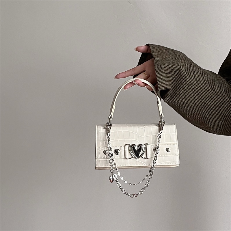 Túi Đeo Chéo Hình Vuông Nhỏ Thiết Kế Độc Đáo Phong Cách Cổ Điển Thời Trang Cho Nữ