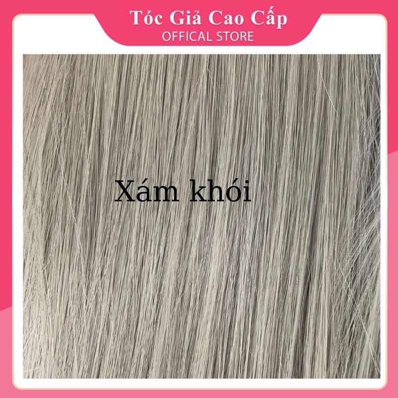 Tóc giả nữ nguyên đầu thẳng dài của nữ 60cm ❇️freeship ❇️kèm lưới trùm mã z007❇️