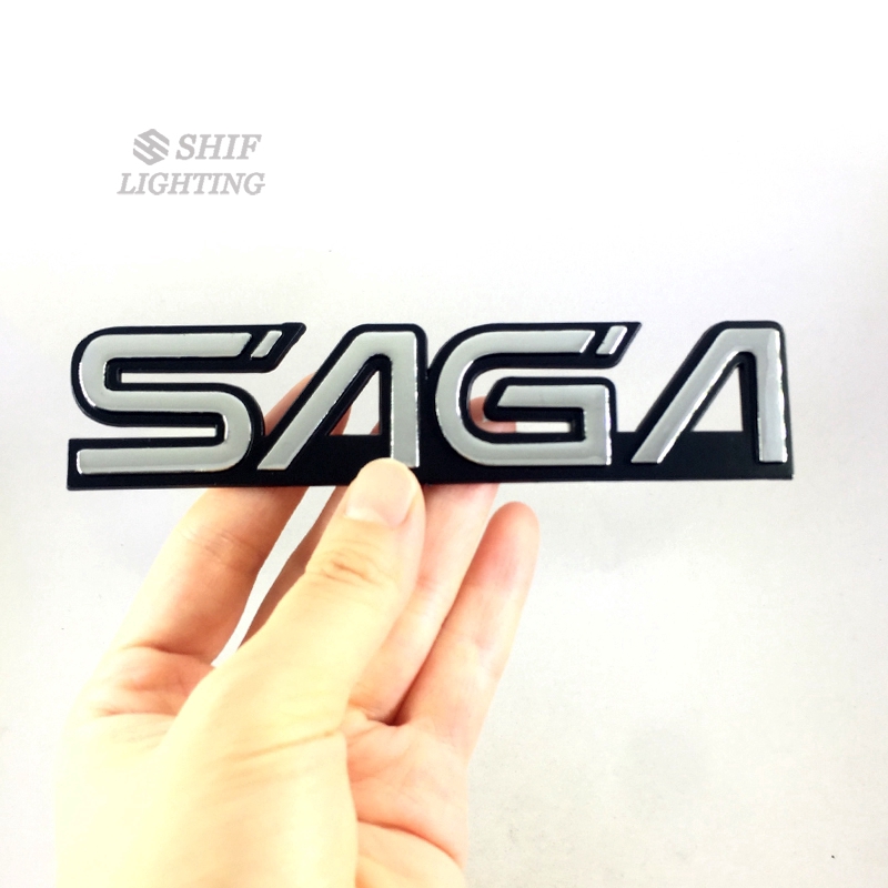 Logo SAGA bằng ABS mạ crom trang trí xe hơi HYUNDAI